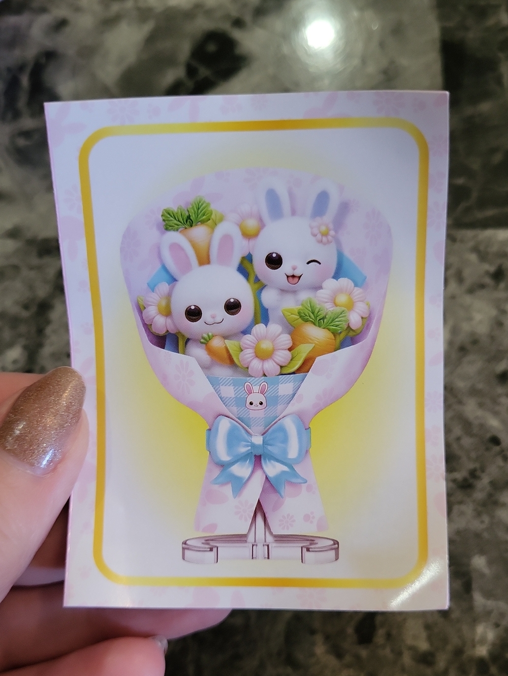 Mini Brands Create Kawaii Bouquets Bunny